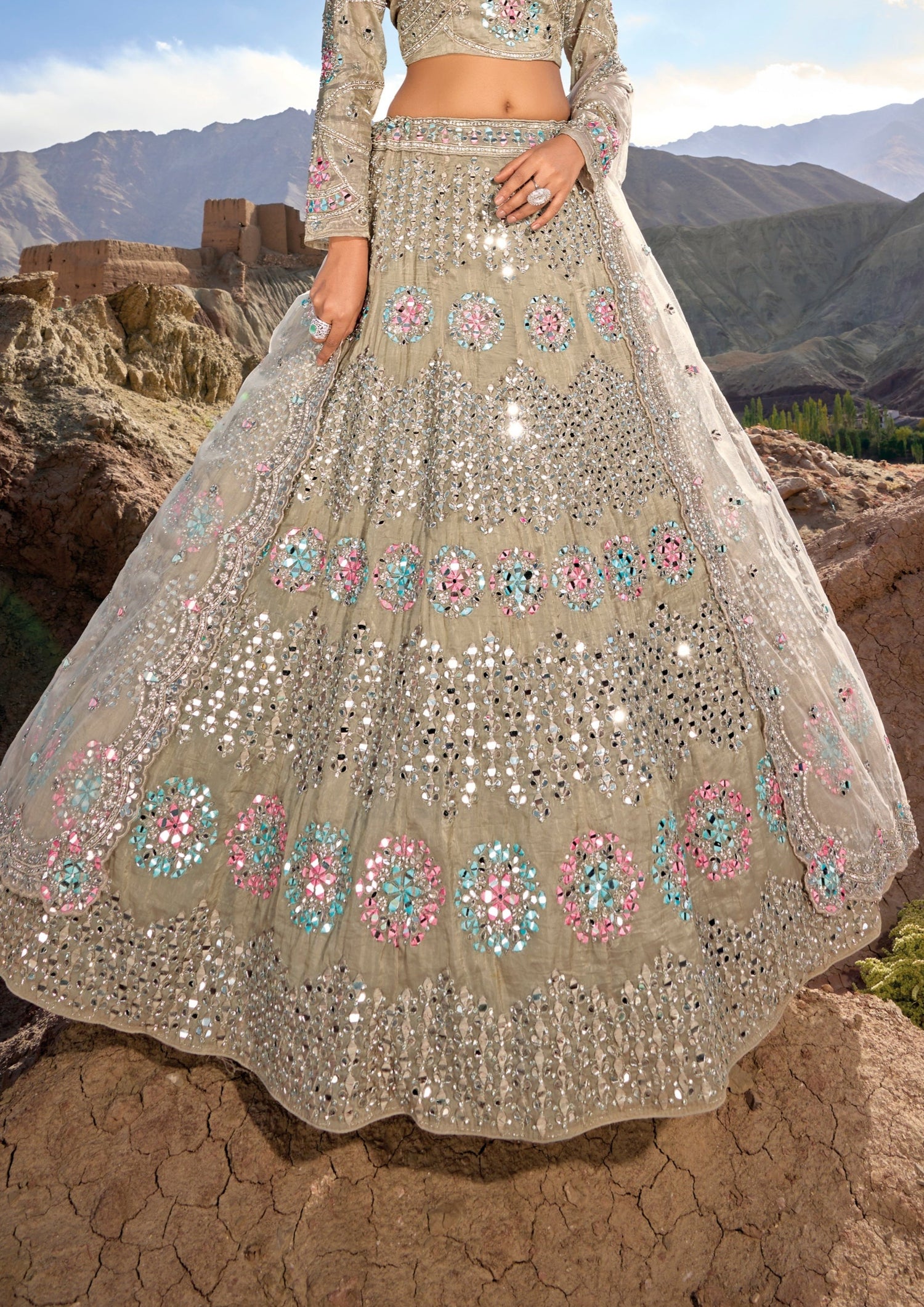 Bridal Lehenga Choli | Pakistani Designer | Zeenat