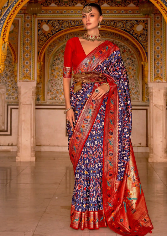 Patola paithani sarees online shopping with price.