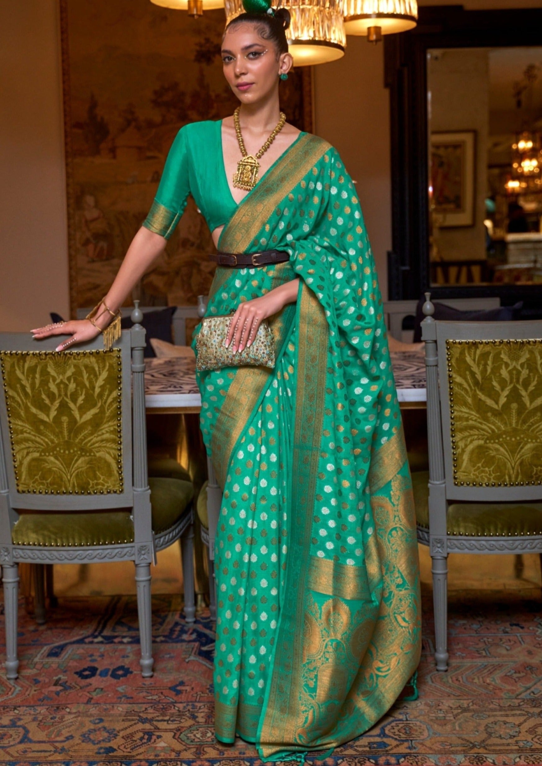 Saree khaddi Georgette