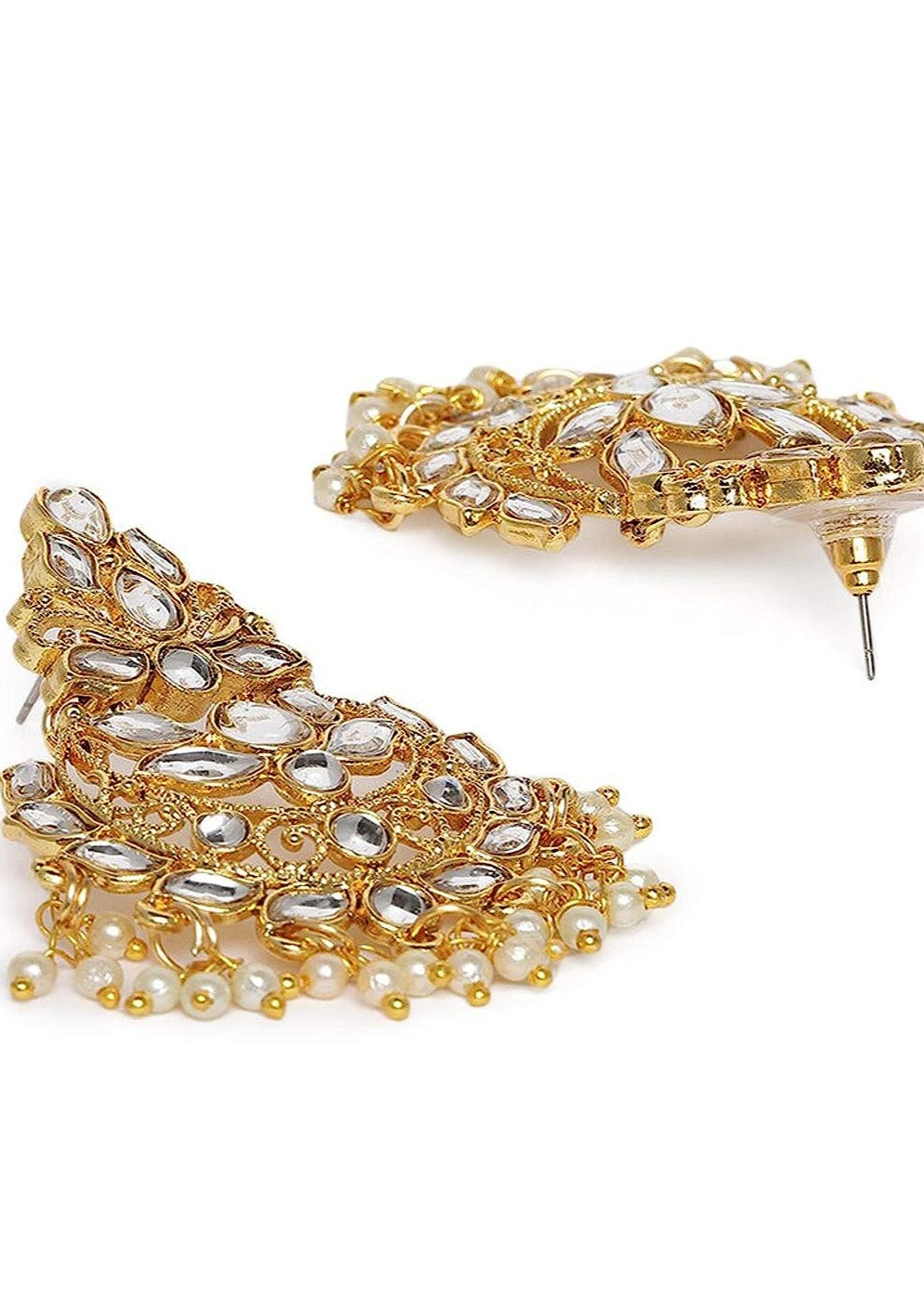 kundan-earrings-white-golden
