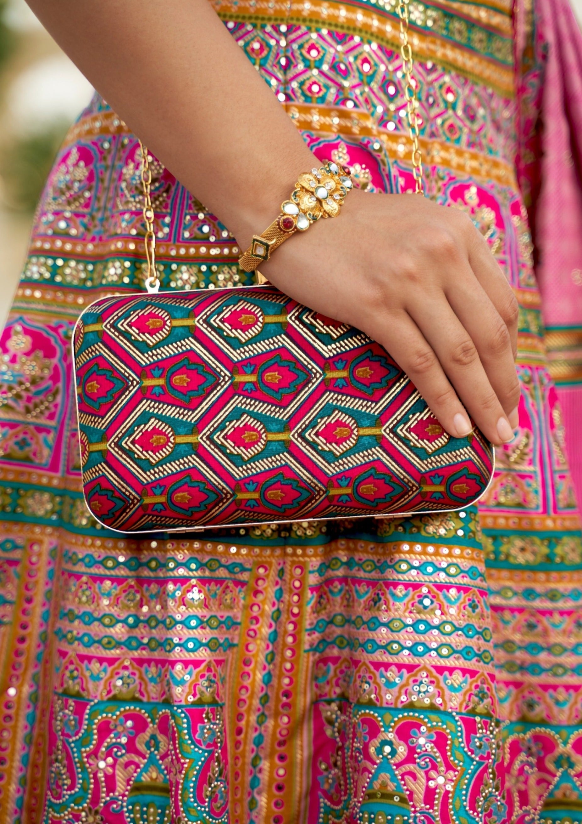 Designer Pink Lehenga Choli