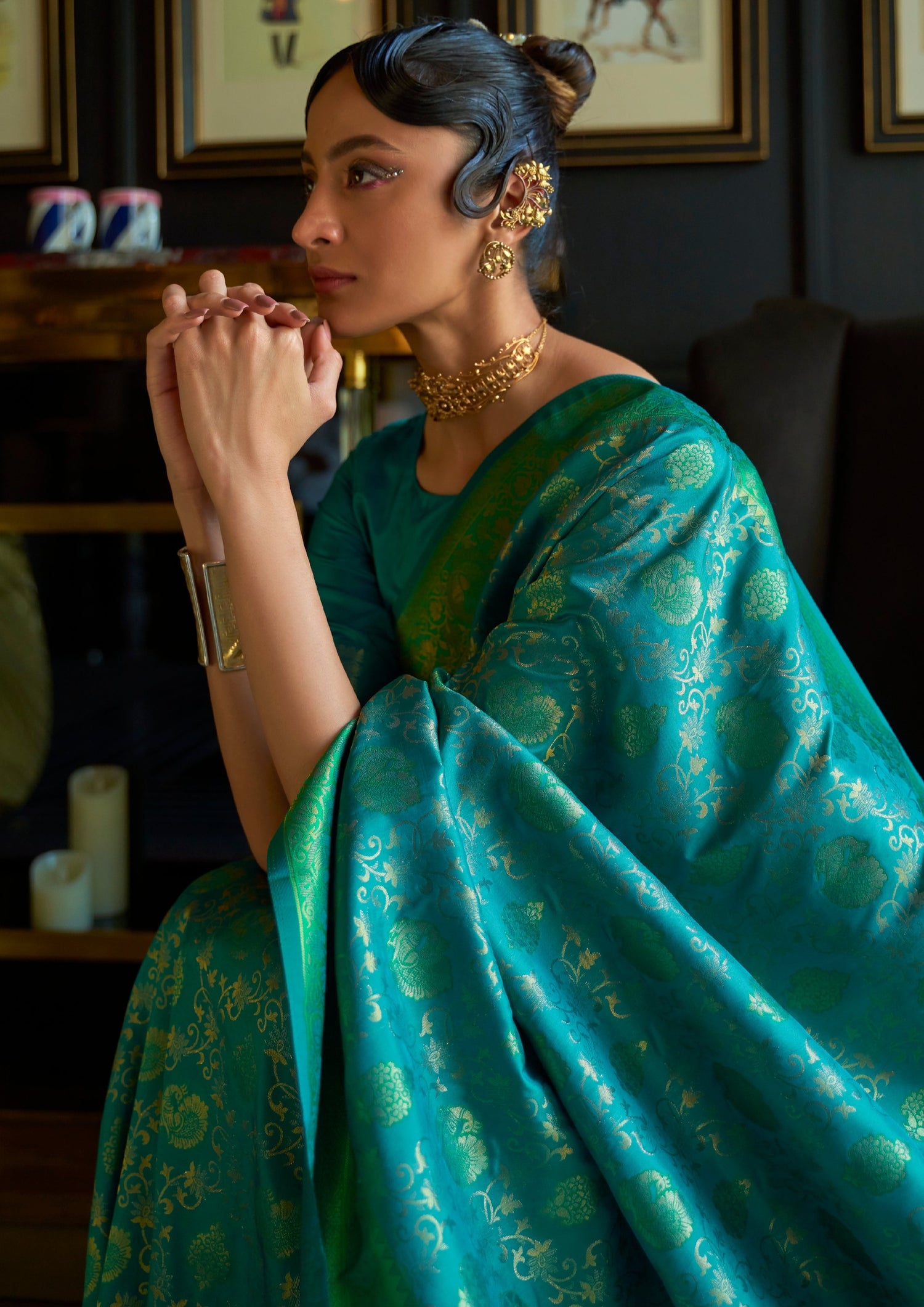 Pure banarasi katan handloom silk sarees for wedding online canada india usa uk uae.