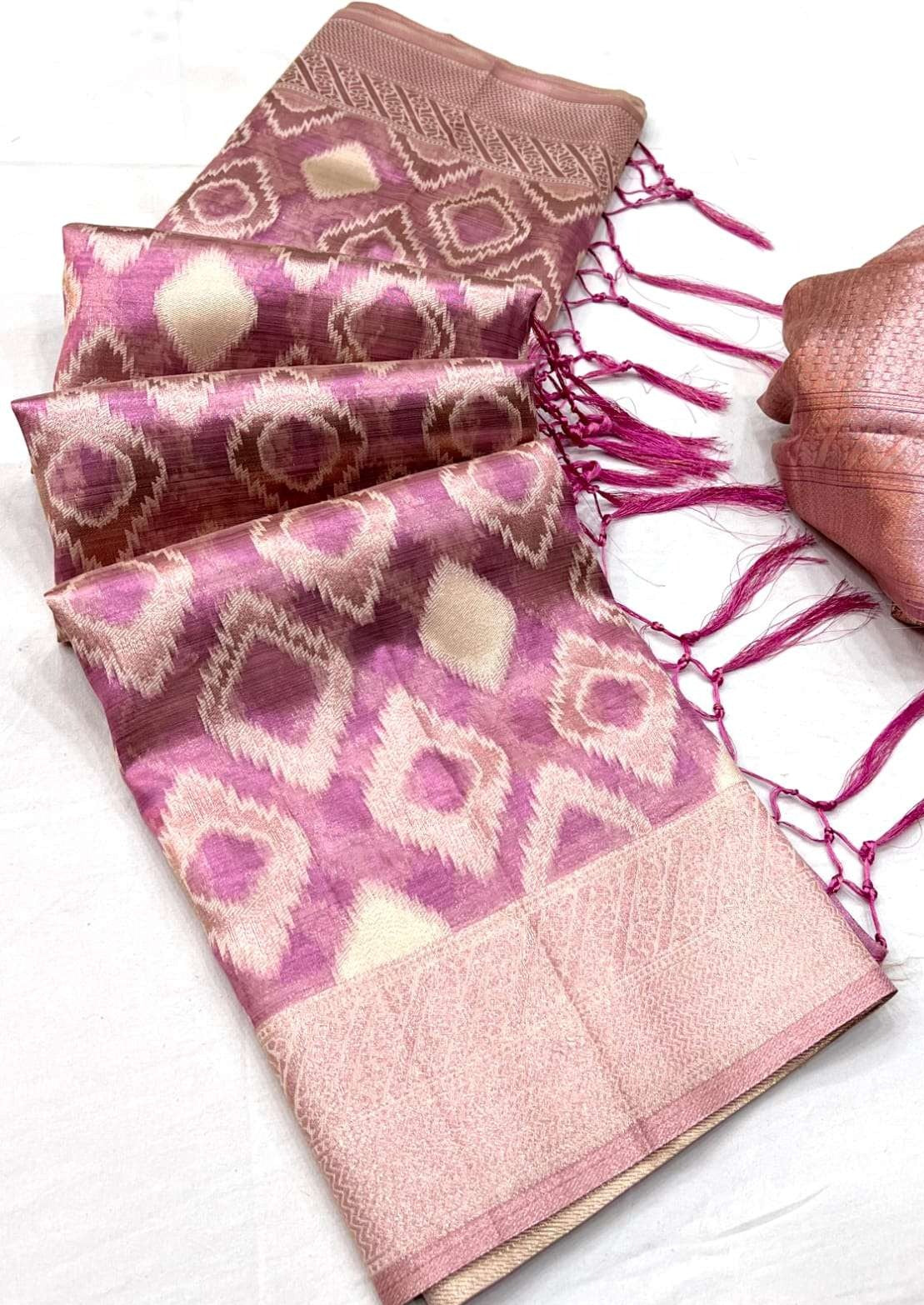 Pure handloom designer tissue heavy zari saree online shopping with price india uk usa.