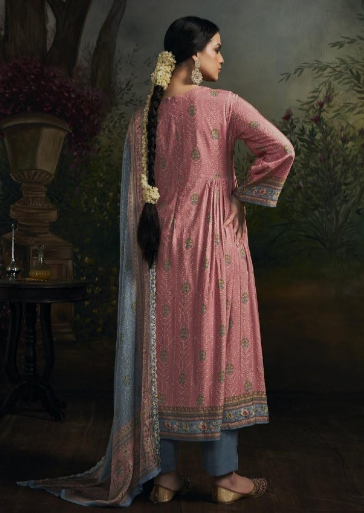 Pure muslin silk unstitched salwar suit online shopping usa uk uae for women with price.
