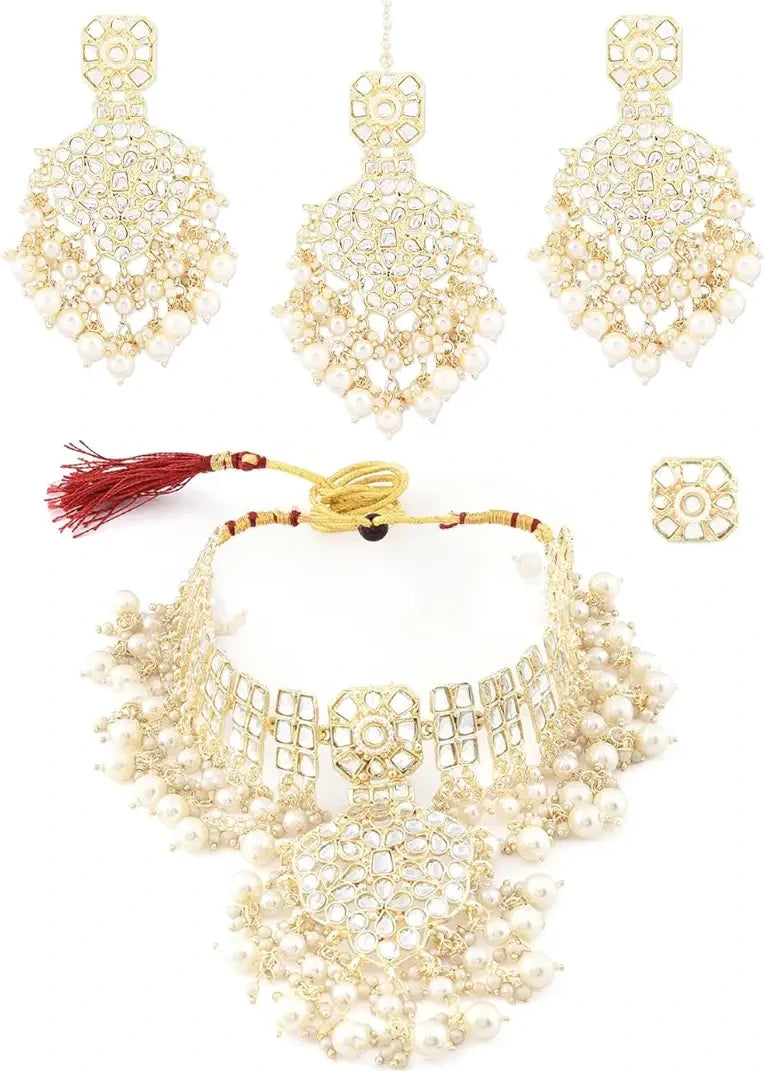 Usa jewellery online website for artificial kundan & pearls jewellery on sale at best price.