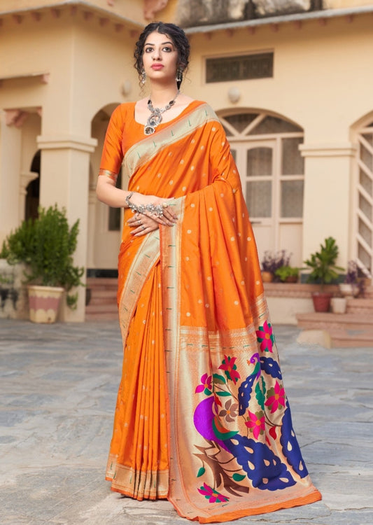 Maharashtrian paithani saree online.