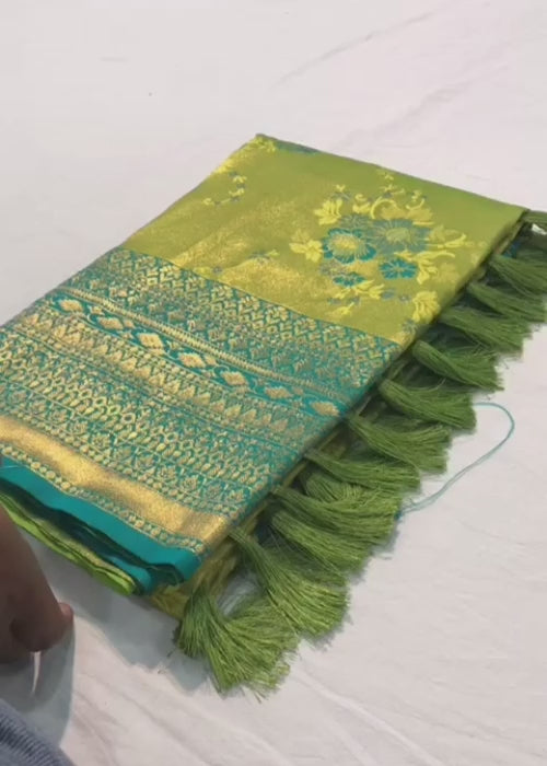 Kanjivaram Silk Handloom Sarees video Shopping