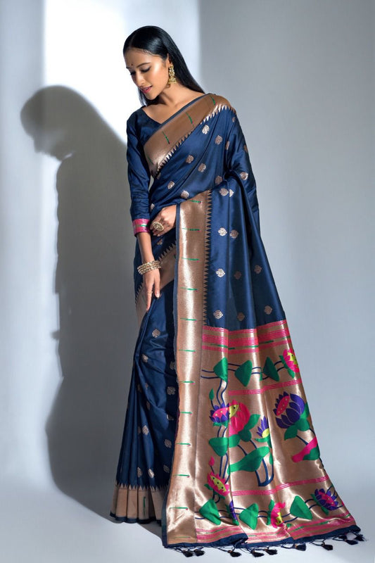 Latest Collection of Reception Sarees Online