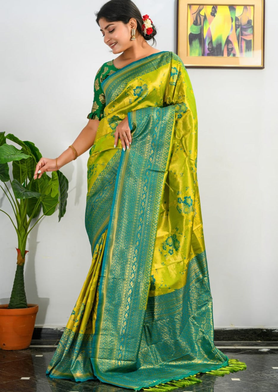 Pure Kanjivaram Silk Handloom Sarees online