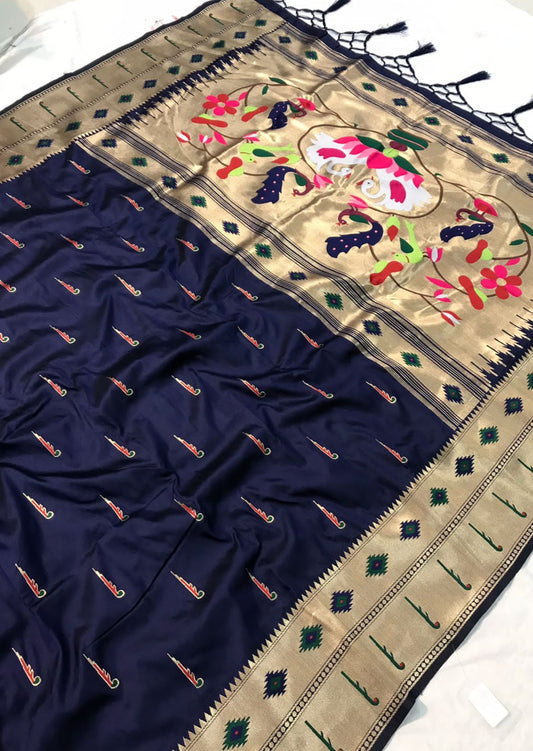 Handloom paithani silk sarees online shopping with price usa india uk.