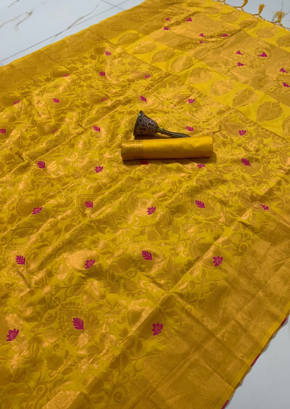 Pure Silk Handloom Banarasi Saree