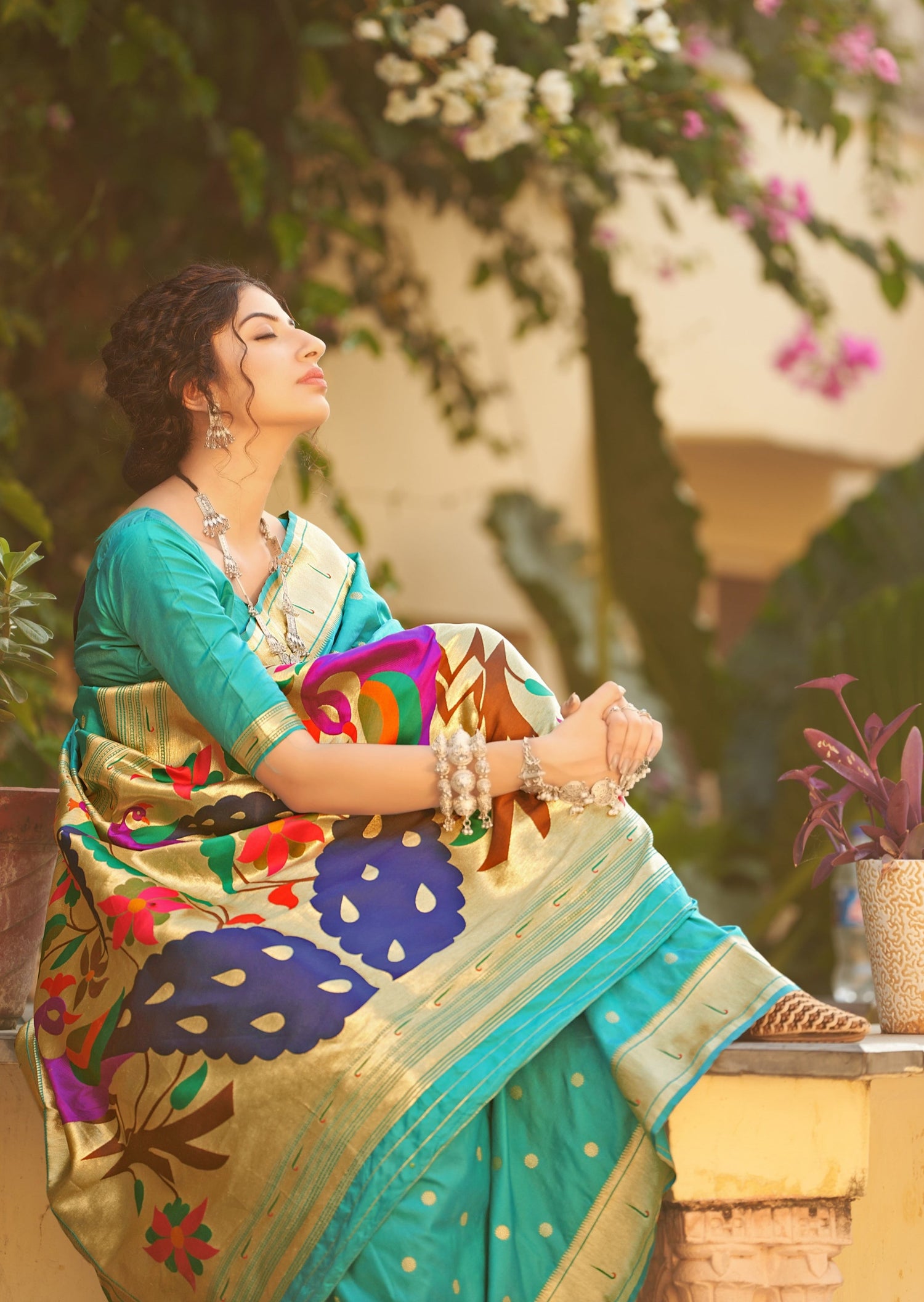 Maharashtrian wedding saree