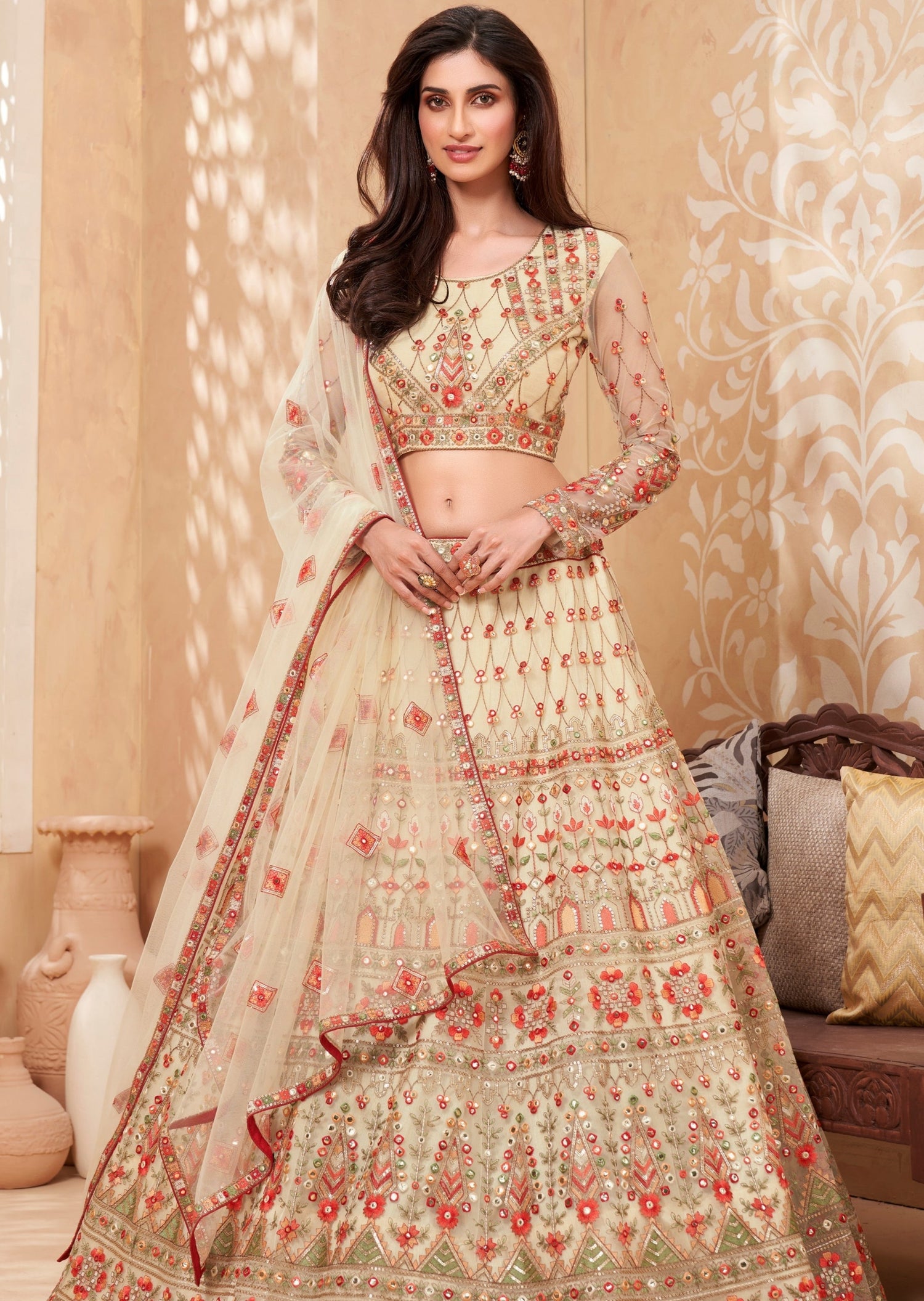 Buy Sequin Lehenga Choli for Women USA Wedding Reception Online in India -  Etsy