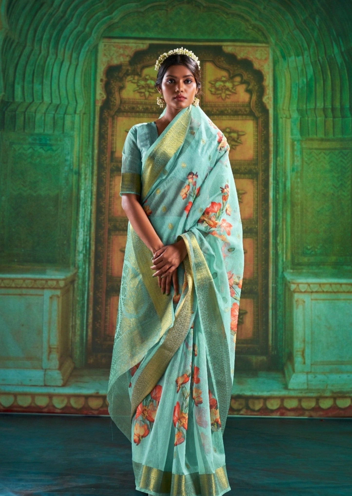 Best linen saree brands in India