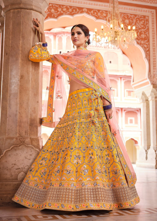 Lehenga for haldi