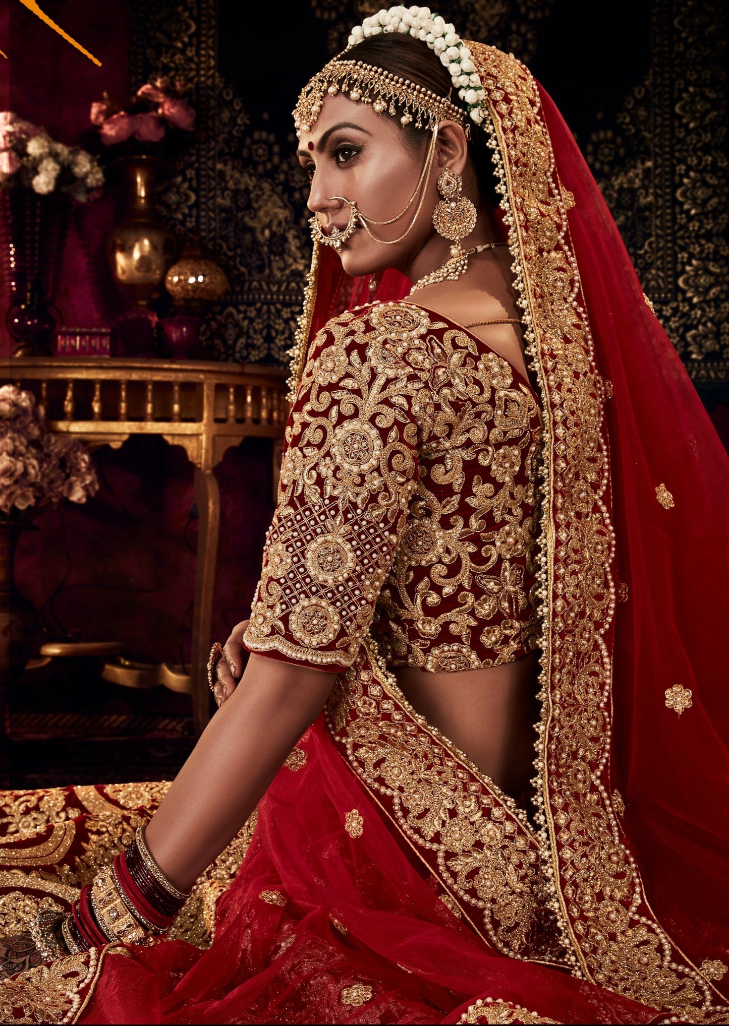 Bridal Red Lehenga