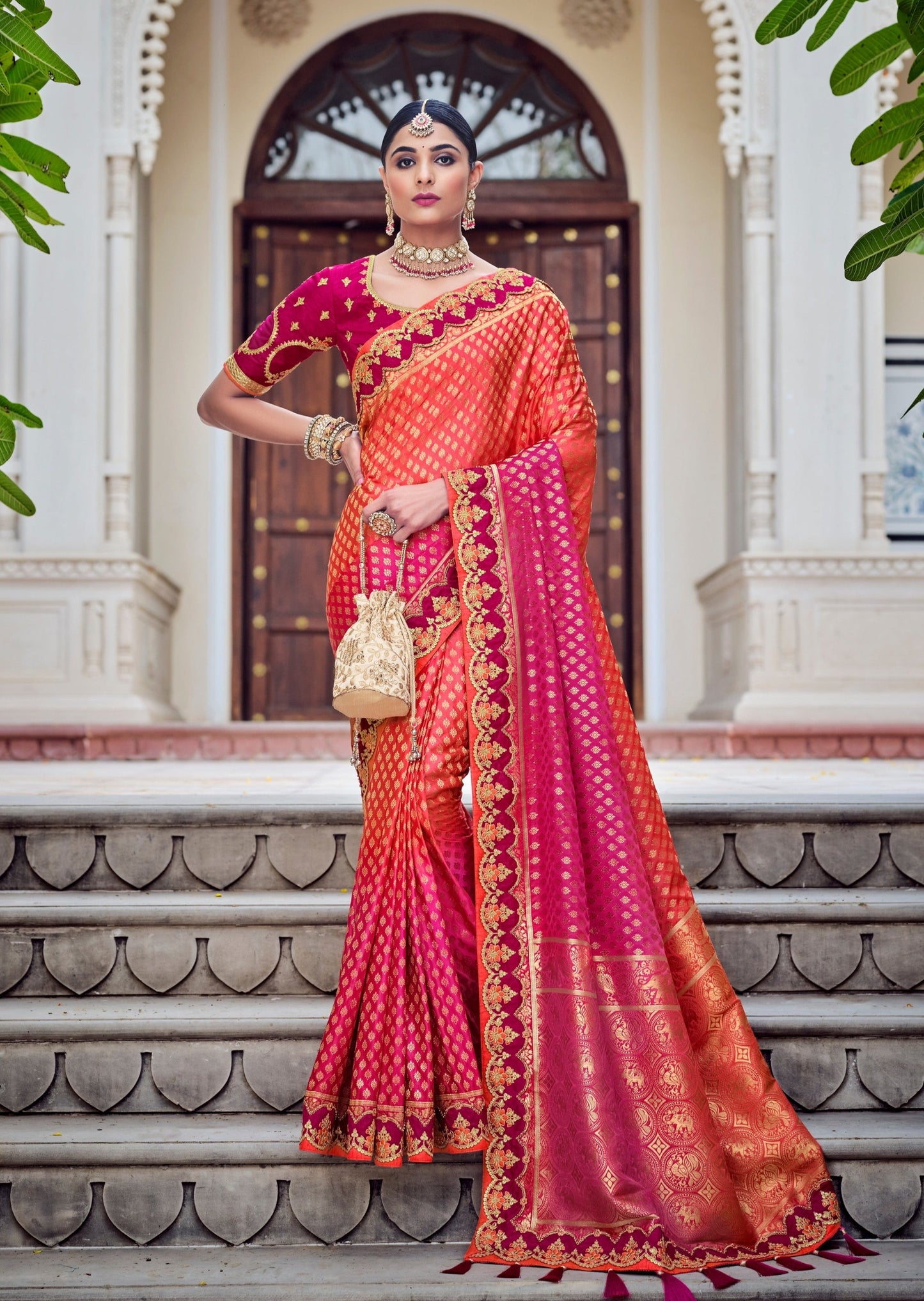 Banarasi handwork saree online