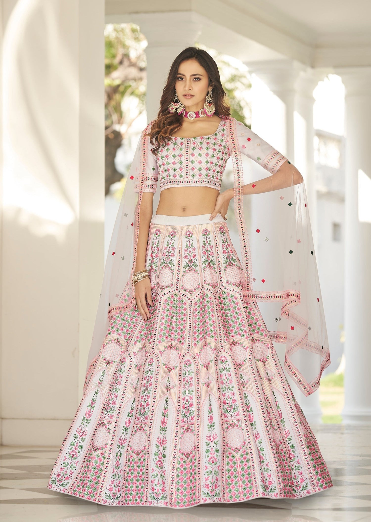 Buy Trending Designer Mirror Work Lehenga Online At Best Prices In Ind –  Joshindia