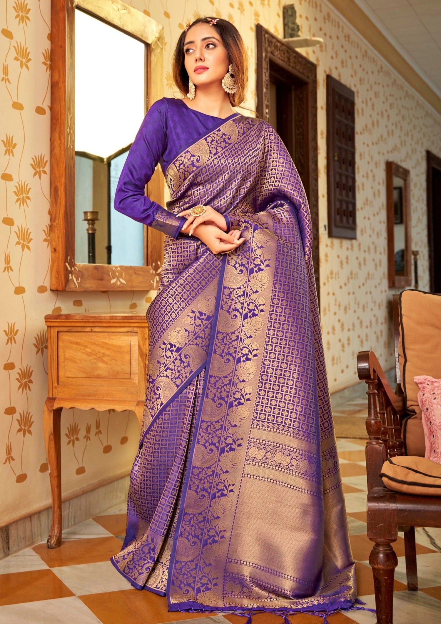 Pure Kanjivaram Silk Handloom Sarees online