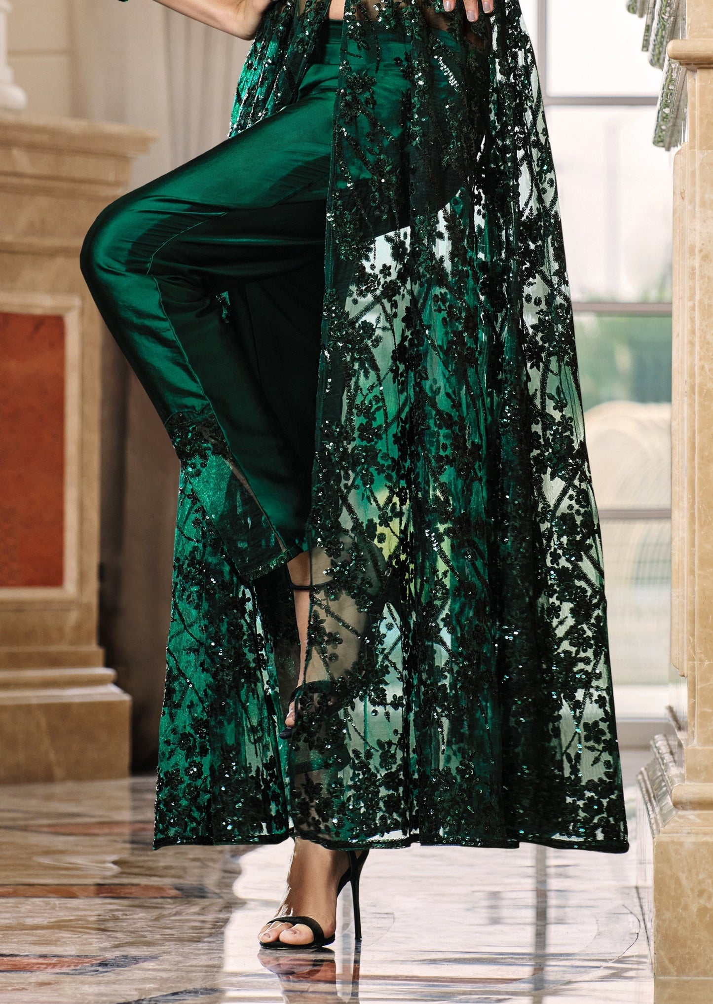 Royal Green Anarkali Suit