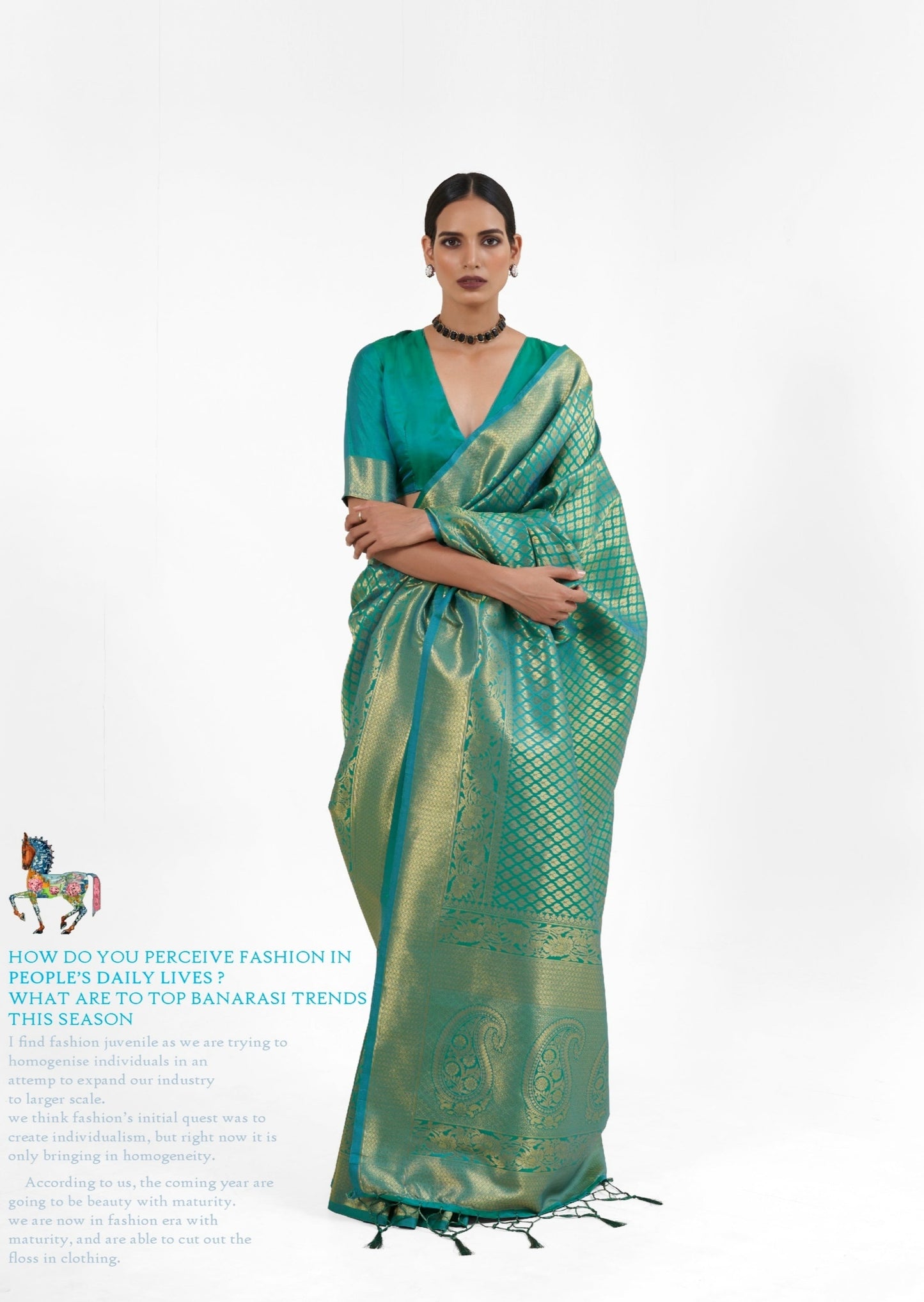 Handloom Silk Green Kanjivaram Saree