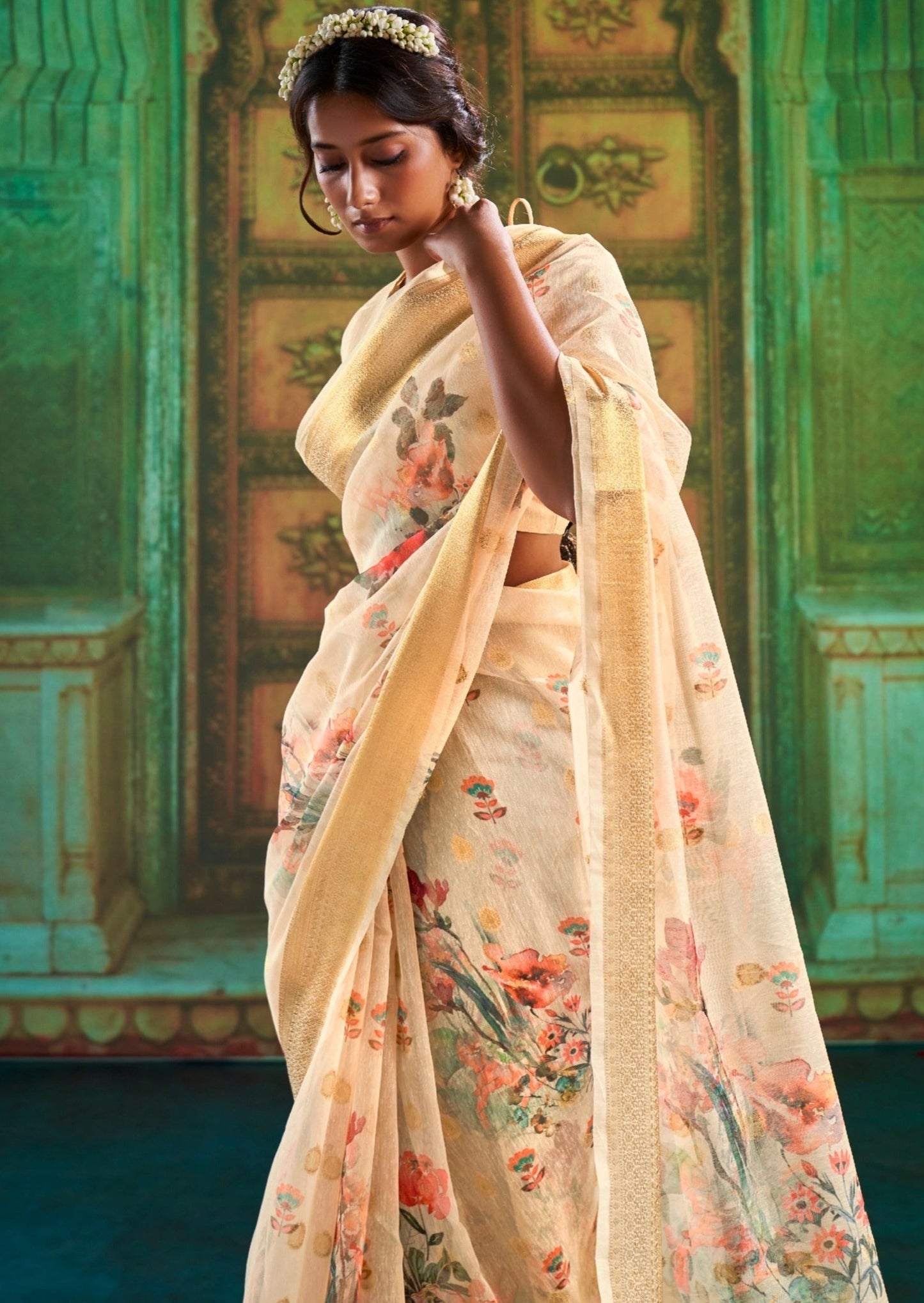 Best linen saree brands in India