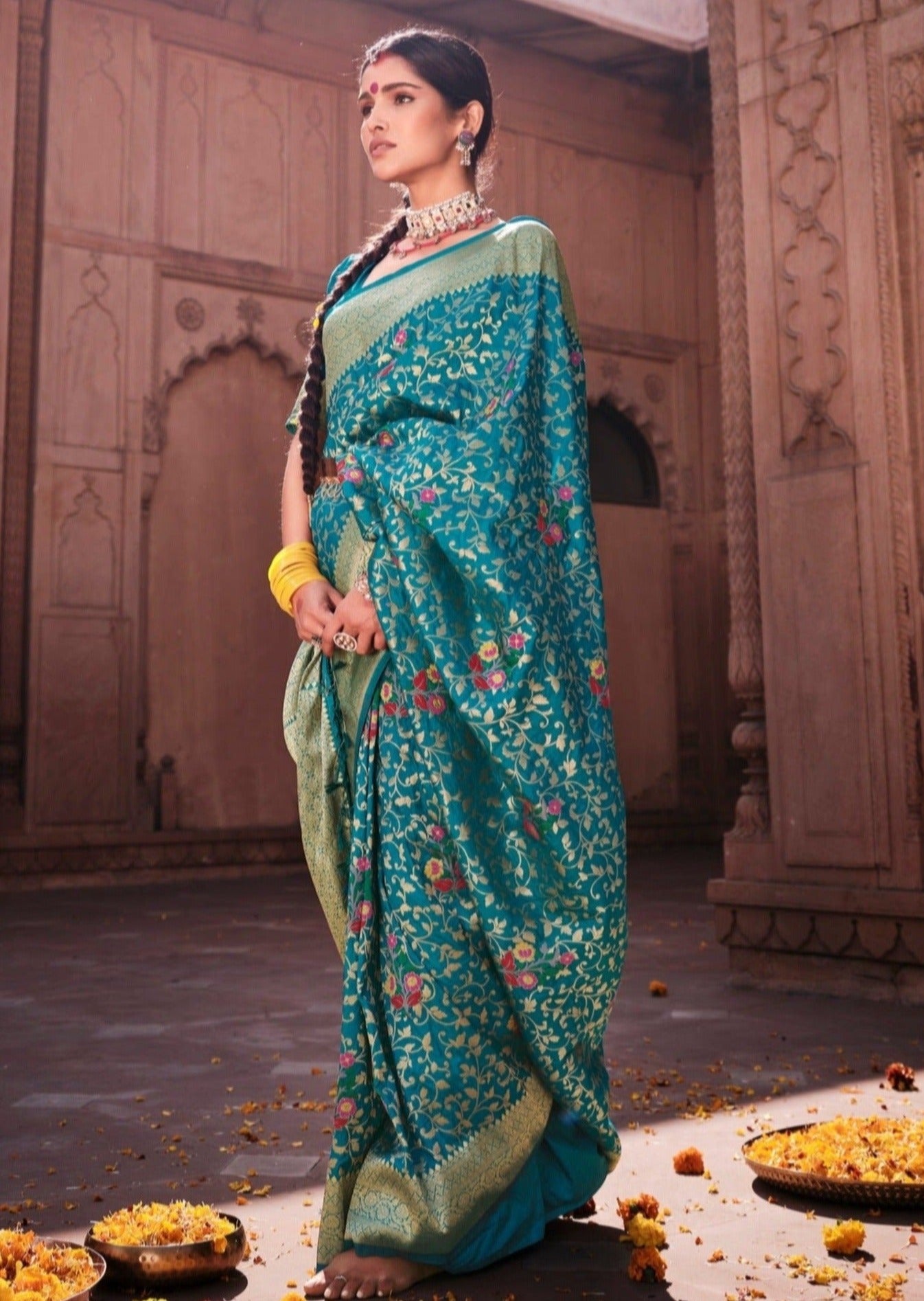 Handloom banarasi silk sarees online shopping price india usa uk uae.