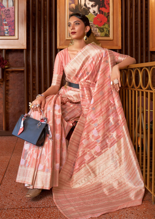 Buy Cream Linen Sarees Online for Women in Malaysia