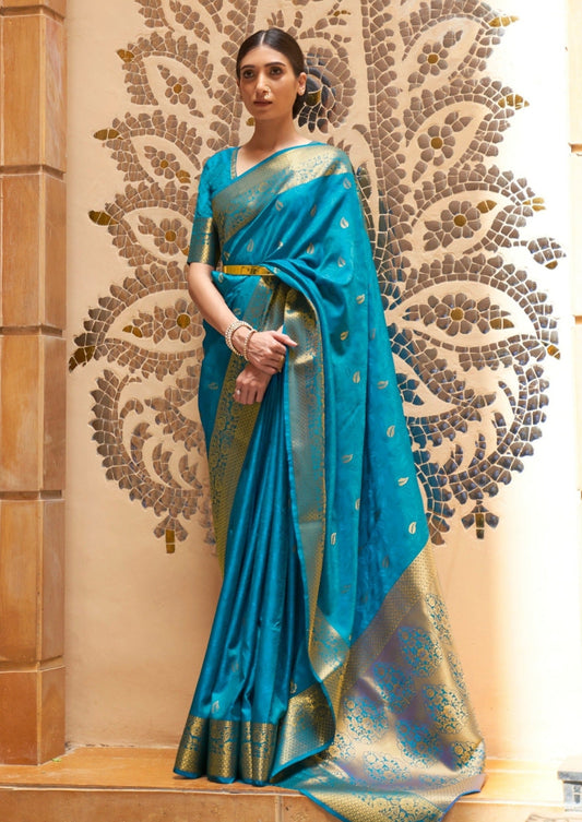 Luxury handloom silk sarees online.