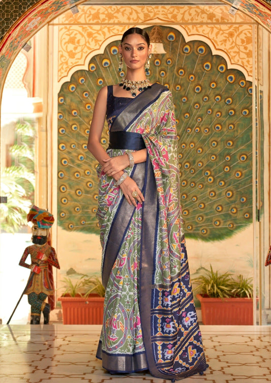 Single ikat Patola sarees