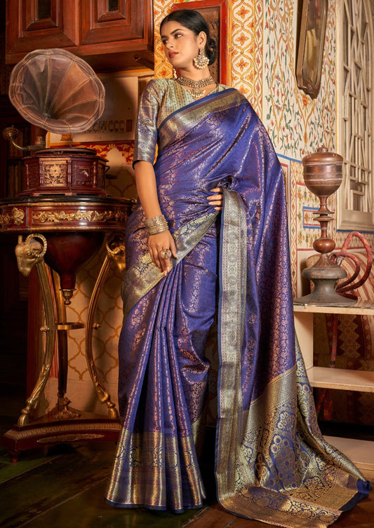 Kanjivaram pattu saree online.