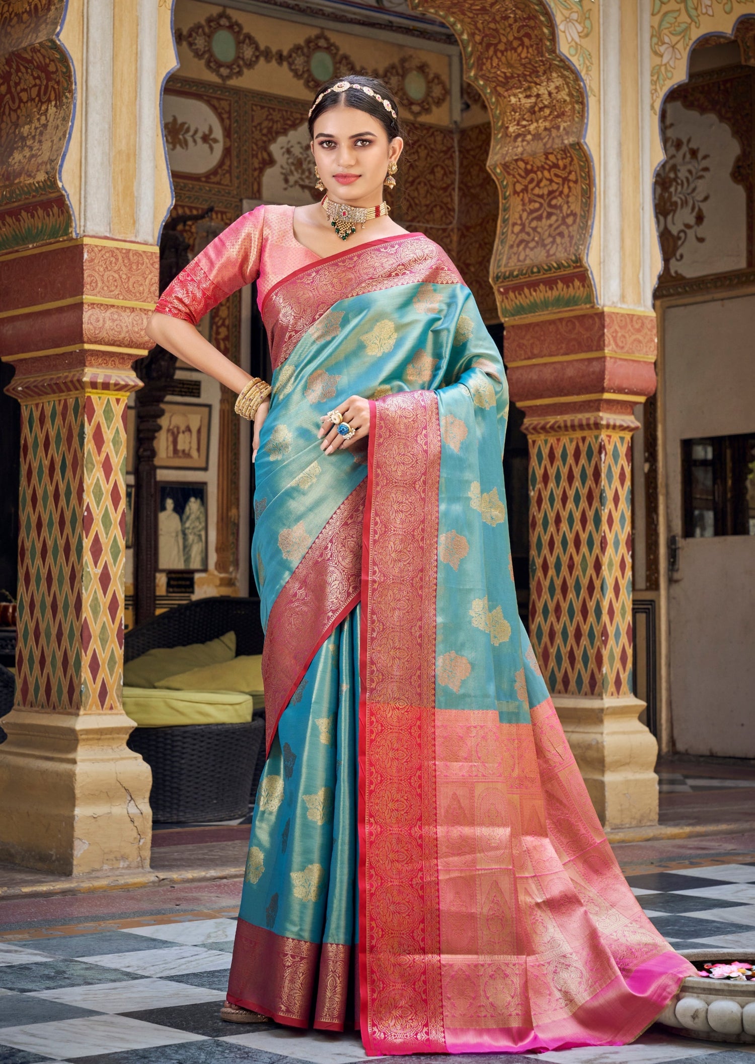 Banarasi Tissue Silk saree