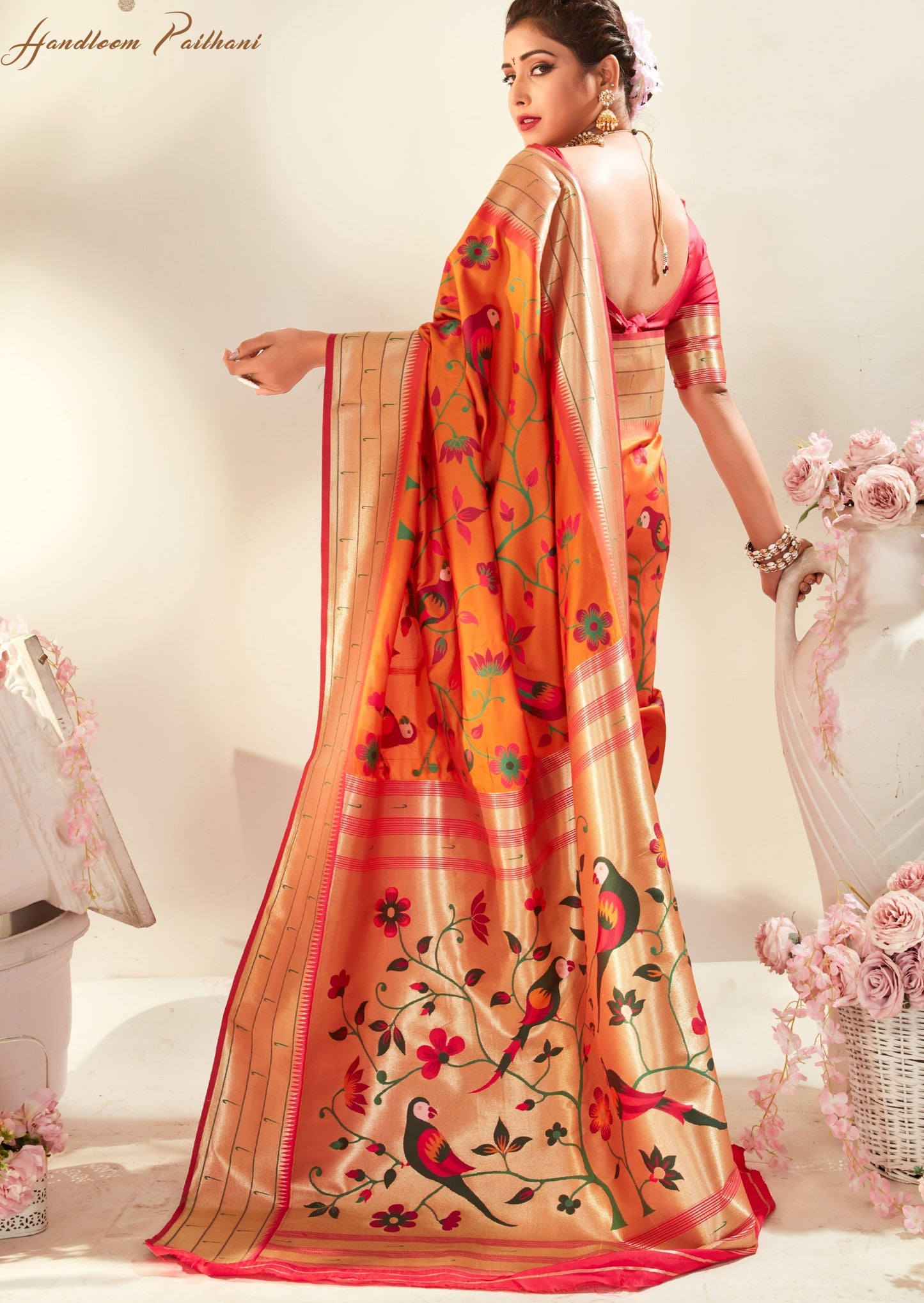 Handloom Paithani Silk sarees online