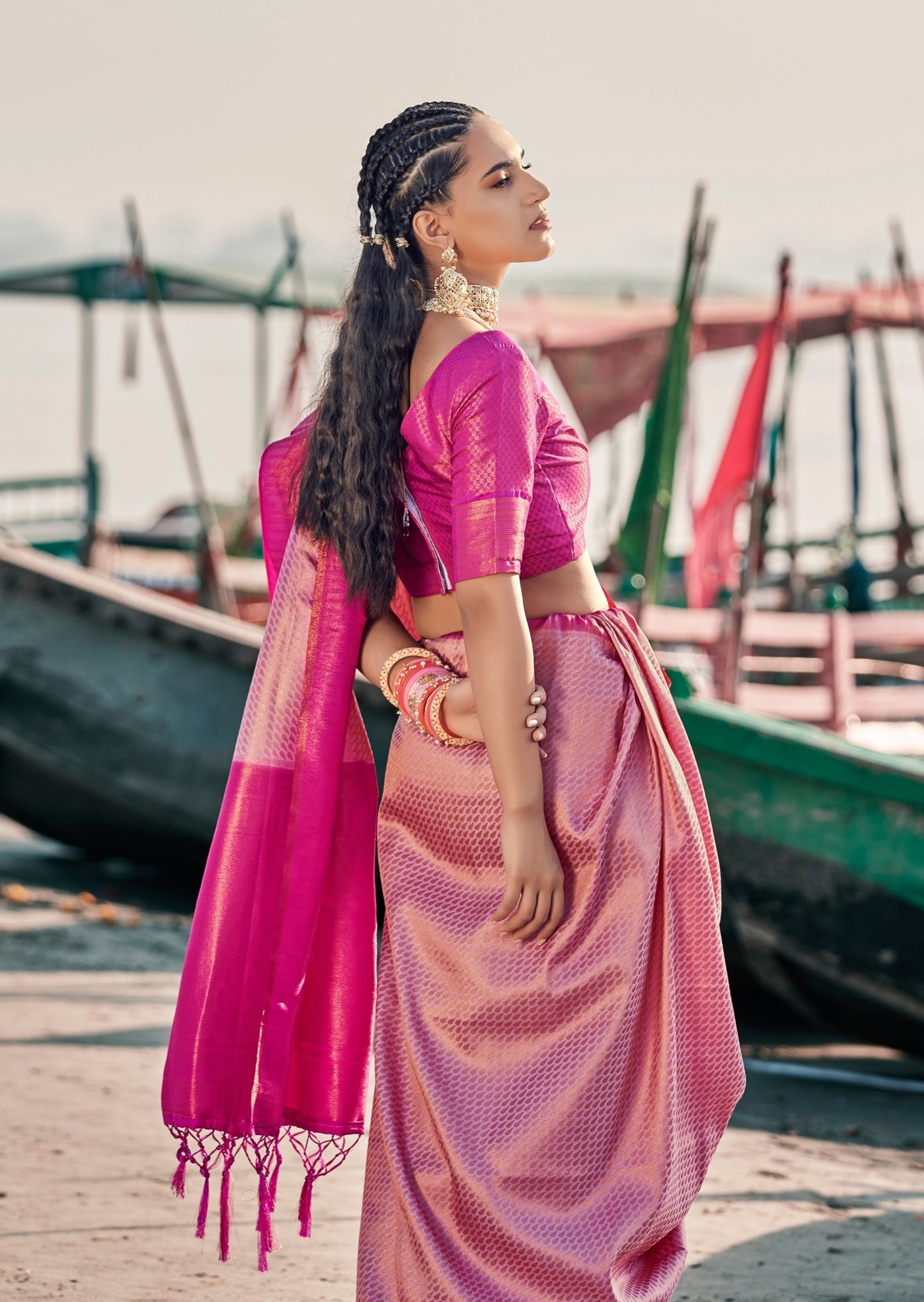 Bridal Kanjivaram saree